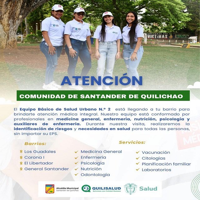Quilisalud Ofrece Atención Médica Integral en Barrios