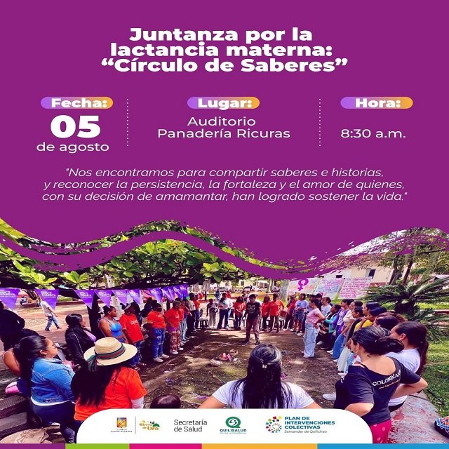 Quilisalud y PIC Invitan a Talleres y Juntanza de Saberes en Agosto