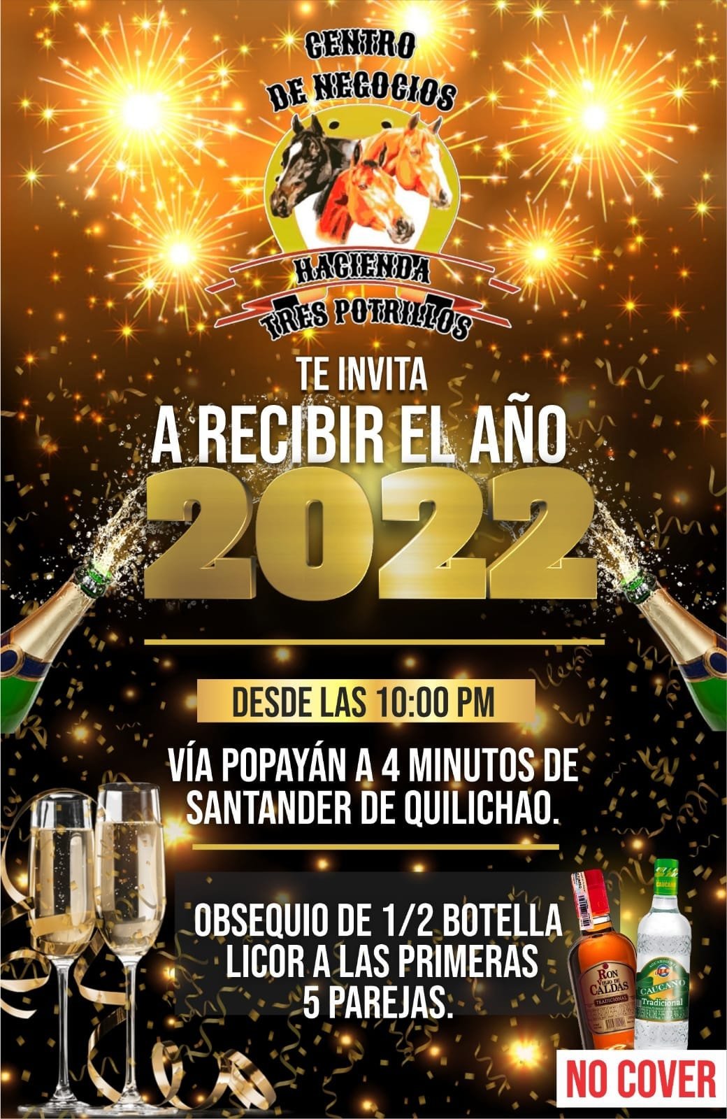 RECIBE EL AÑO 2022 EN EL CENTRO DE NEGOCIOS