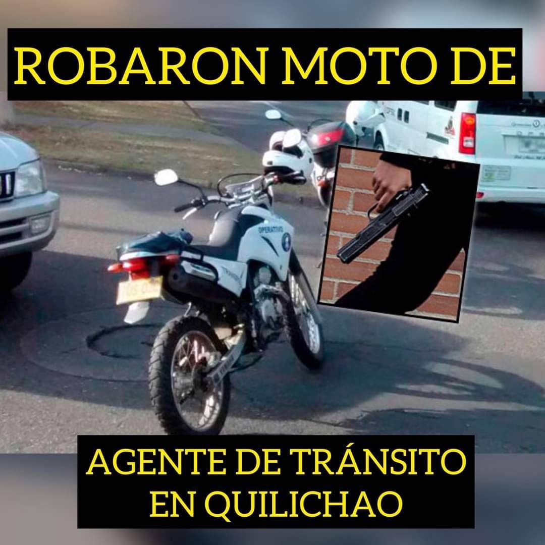 ROBARON MOTO DE SECRETARÍA DE TRÁNSITO MUNICIPAL