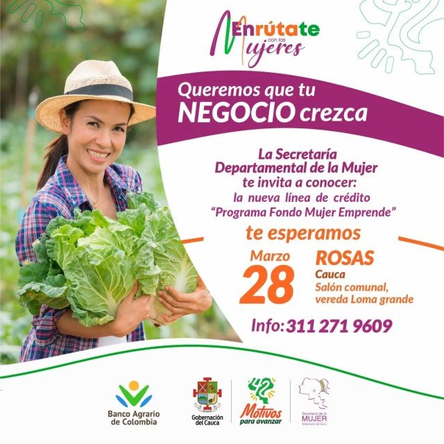 Ruta de Autonomia Economica Socializacion de la nueva linea de credito del Banco Agrario