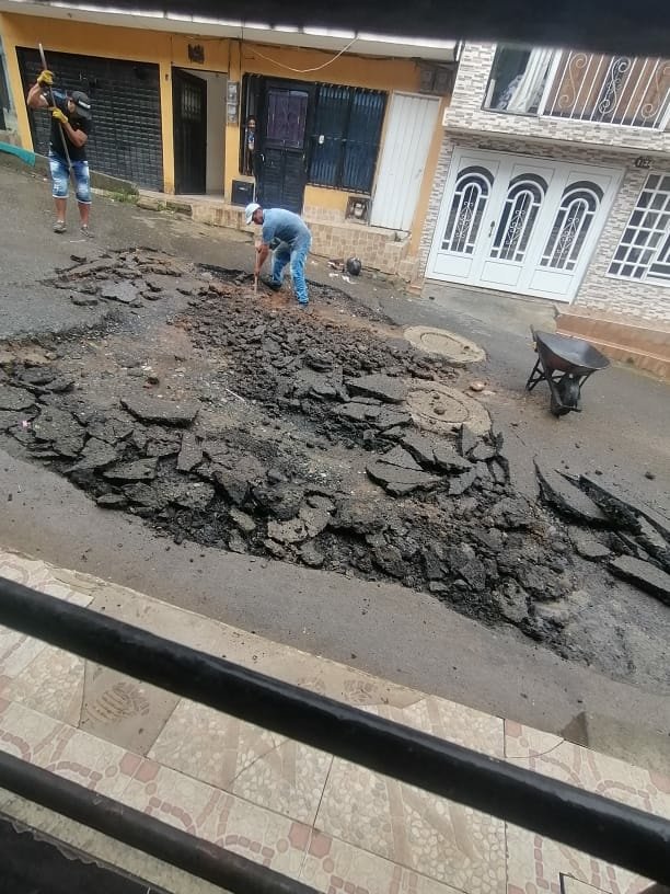 SE INICIARON LAS OBRAS EN EL BARRIO BETANIA1
