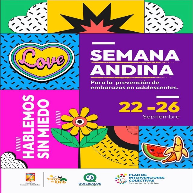Salud Sexual - Semana Andina en Quilichao se Enfoca en la Prevención del Embarazo Adolescente