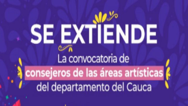 Se amplía el plazo para elección de Consejeros Artísticos en el Departamento