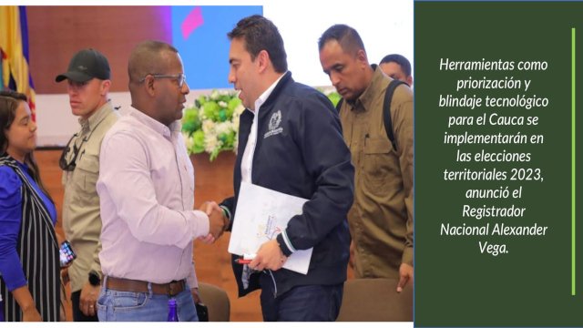Se desarrolló Comité de Seguimiento Electoral en el Cauca, de cara a elecciones territoriales