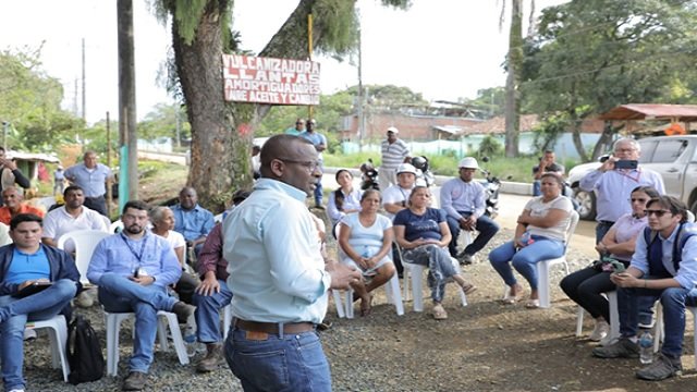 Se estableceran 3 frentes de trabajo para dar celeridad a obra de calle 5 en Santander de Quilichao