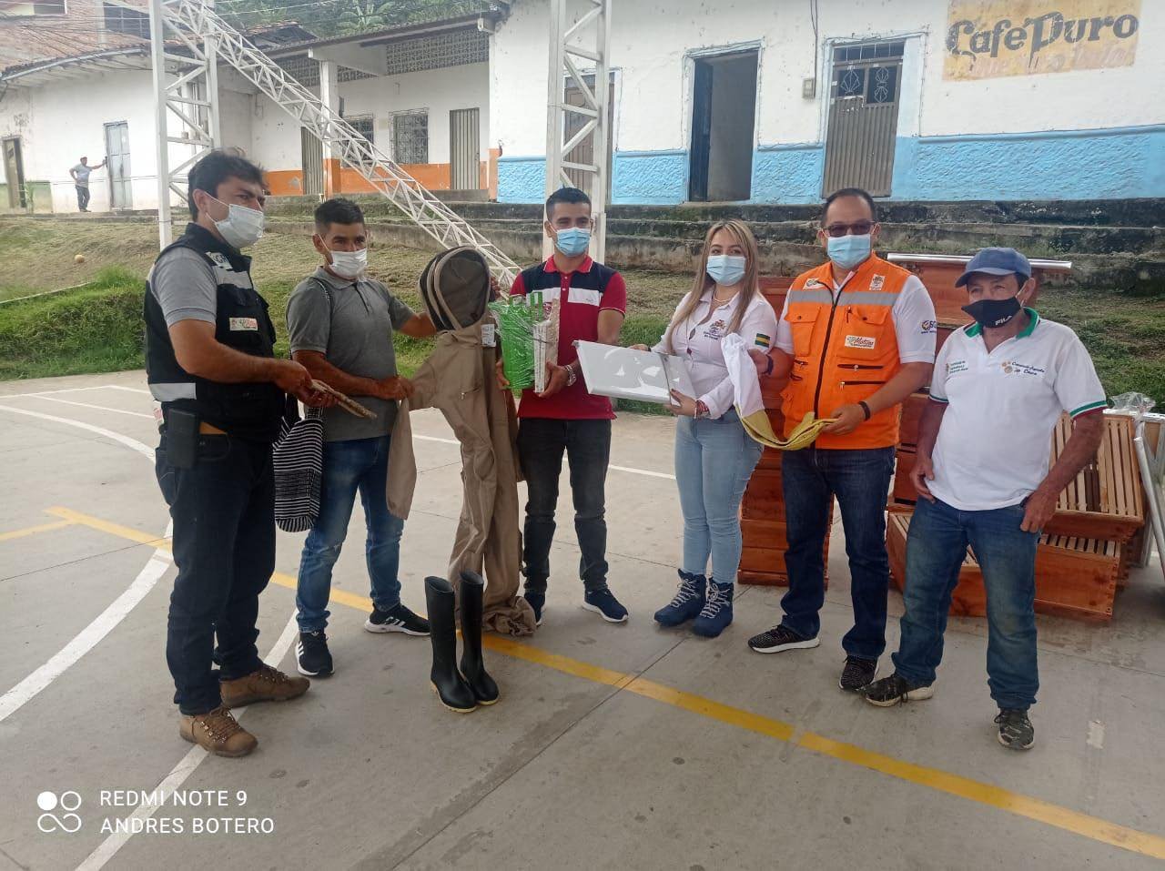 Se fortalece la cadena apícola en el departamento del Cauca1