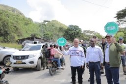 Se habilita el paso de vehiculos de carga en el corredor La Depresion – La Sierra