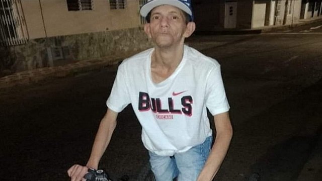 Se le robaron la bicicleta a Fabian