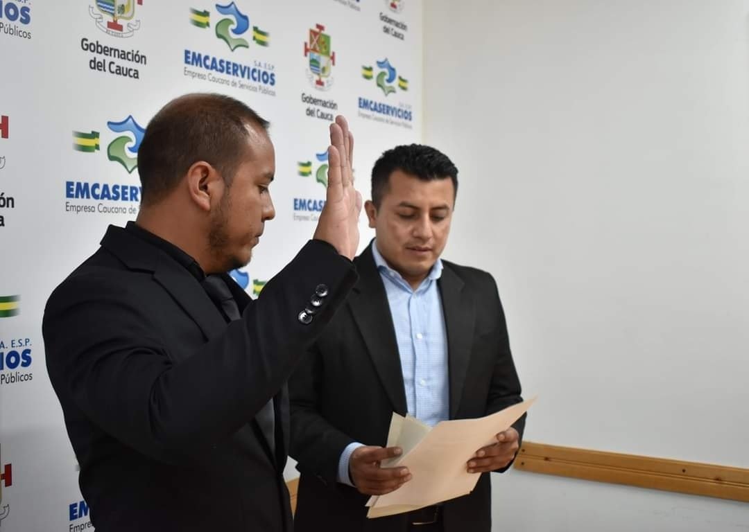 Se posesionó nuevo Jefe de la Oficina Asesora Jurídica de EMCASERVICIOS S.A. E.S.P.1