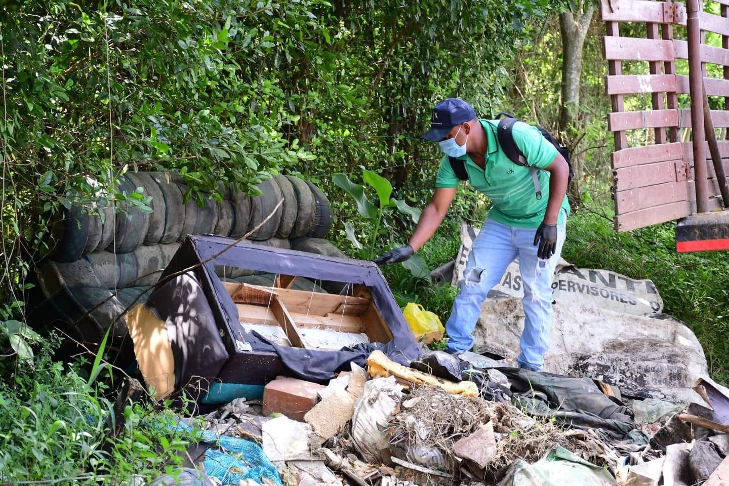 Se realizó limpieza de lugares que han sido tomados como basureros1