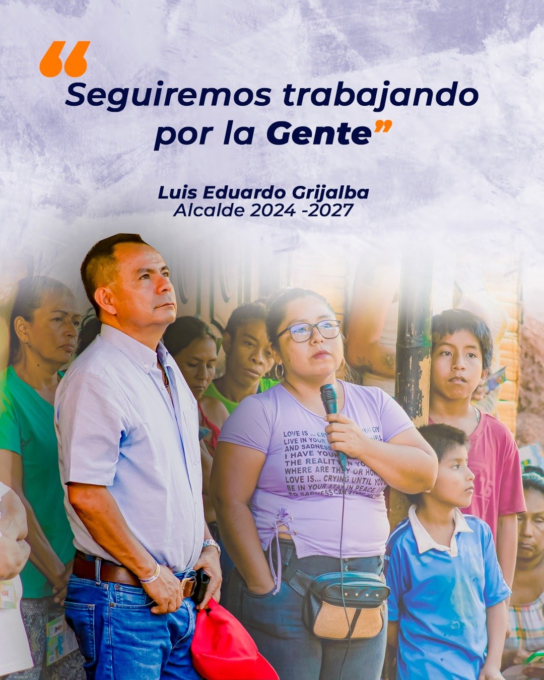 Seguiremos trabajando por la gente - Luis Eduardo Grijalba