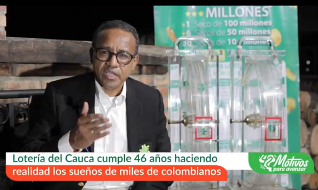 Feliz cumpleaños a nuestra Lotería del Cauca