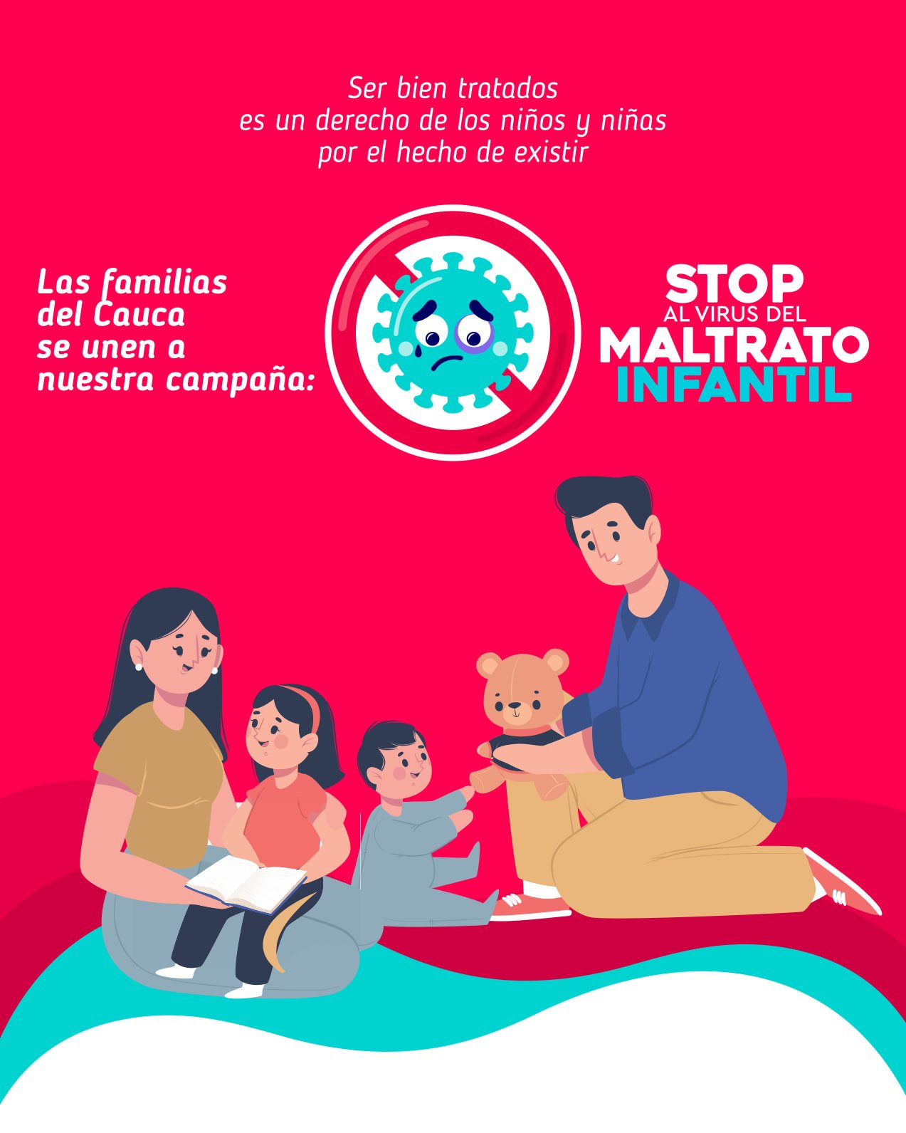 Stop al virus del maltrato infantil