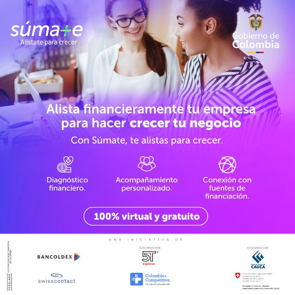 Sumate alistate para crece - Camara de Comercio del Cauca