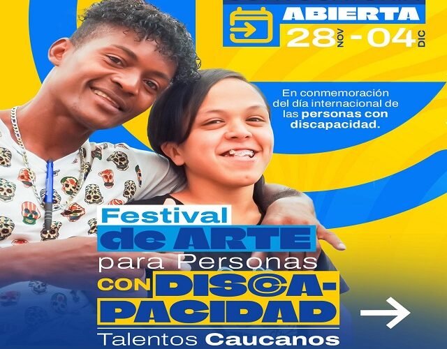 🎭 Talento Sin Límites: Cauca Lanza Convocatoria para el Festival de Artes para Personas con Discapacidad