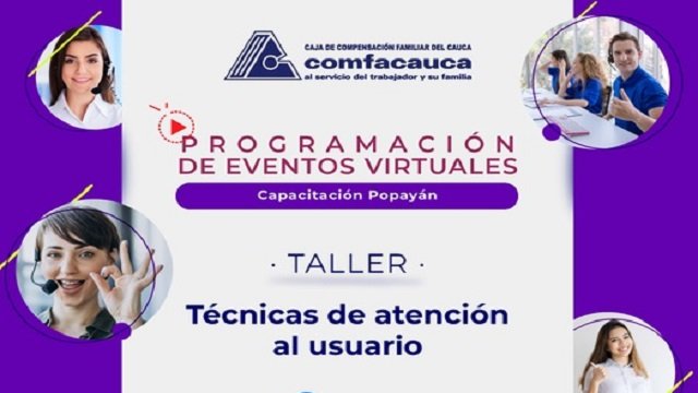 Mañana 20 de Octubre, Participa en el Taller  de «Técnicas de atención al usuario»