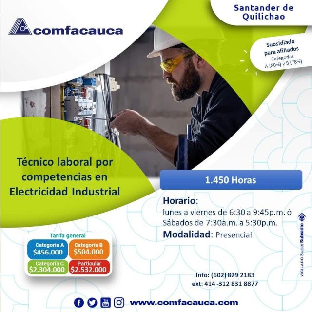 Tecnicos laborales - Comfacauca