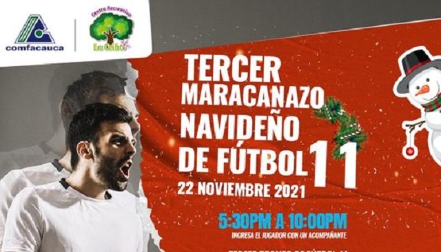 Mañana 22 de noviembre Tercer Maracanazo Navideño de futbol 11 2021 en Puerto Tejada