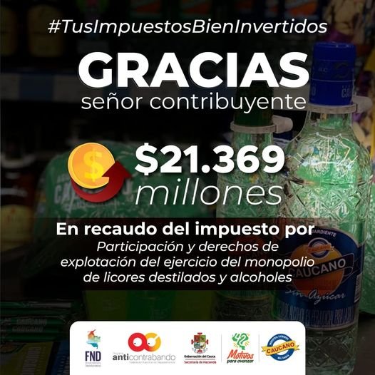 Tus impuestos bien invertidos - Industria Licorera del Cauca