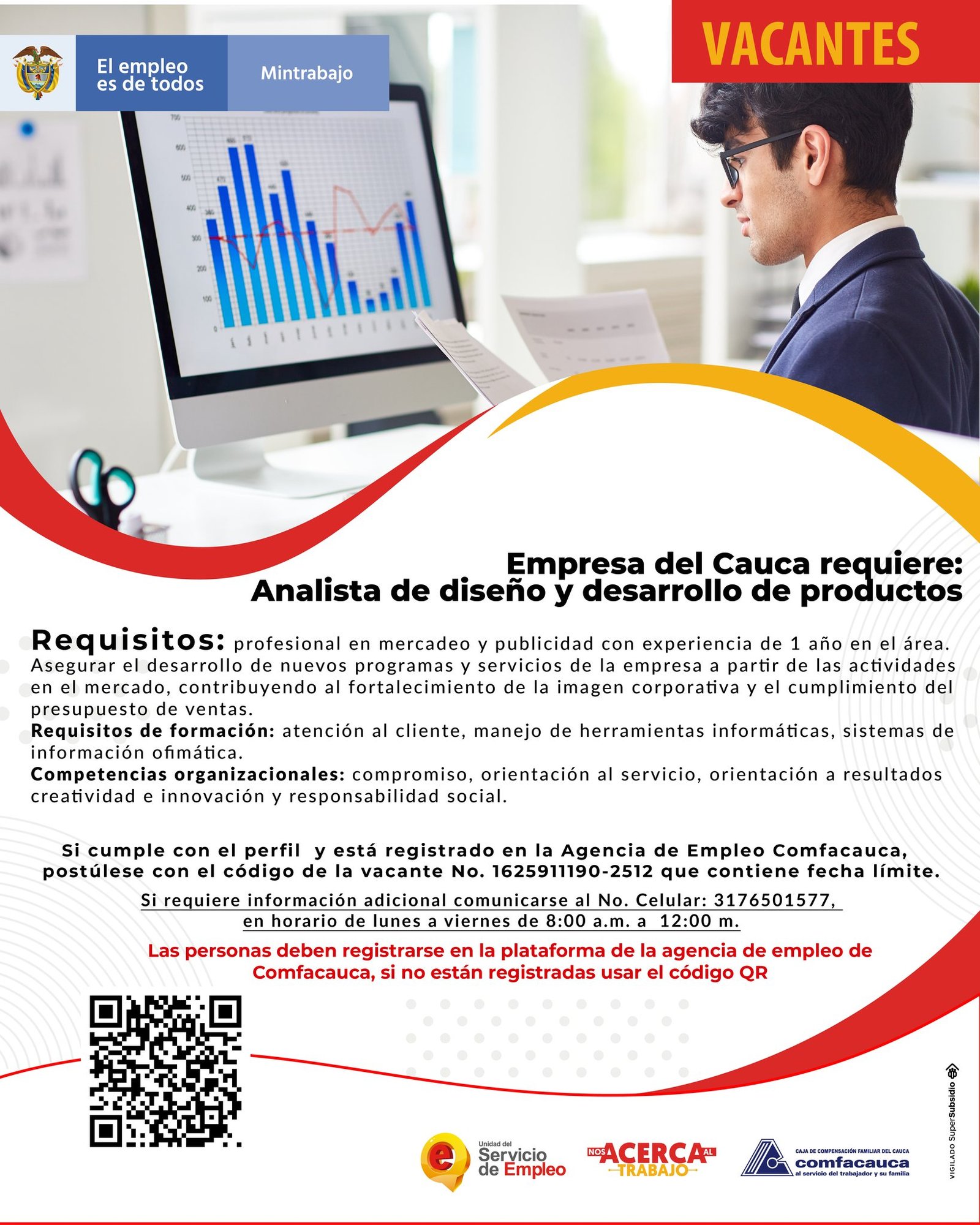 Vacantes Bolsa de Empleo - Comfacauca4