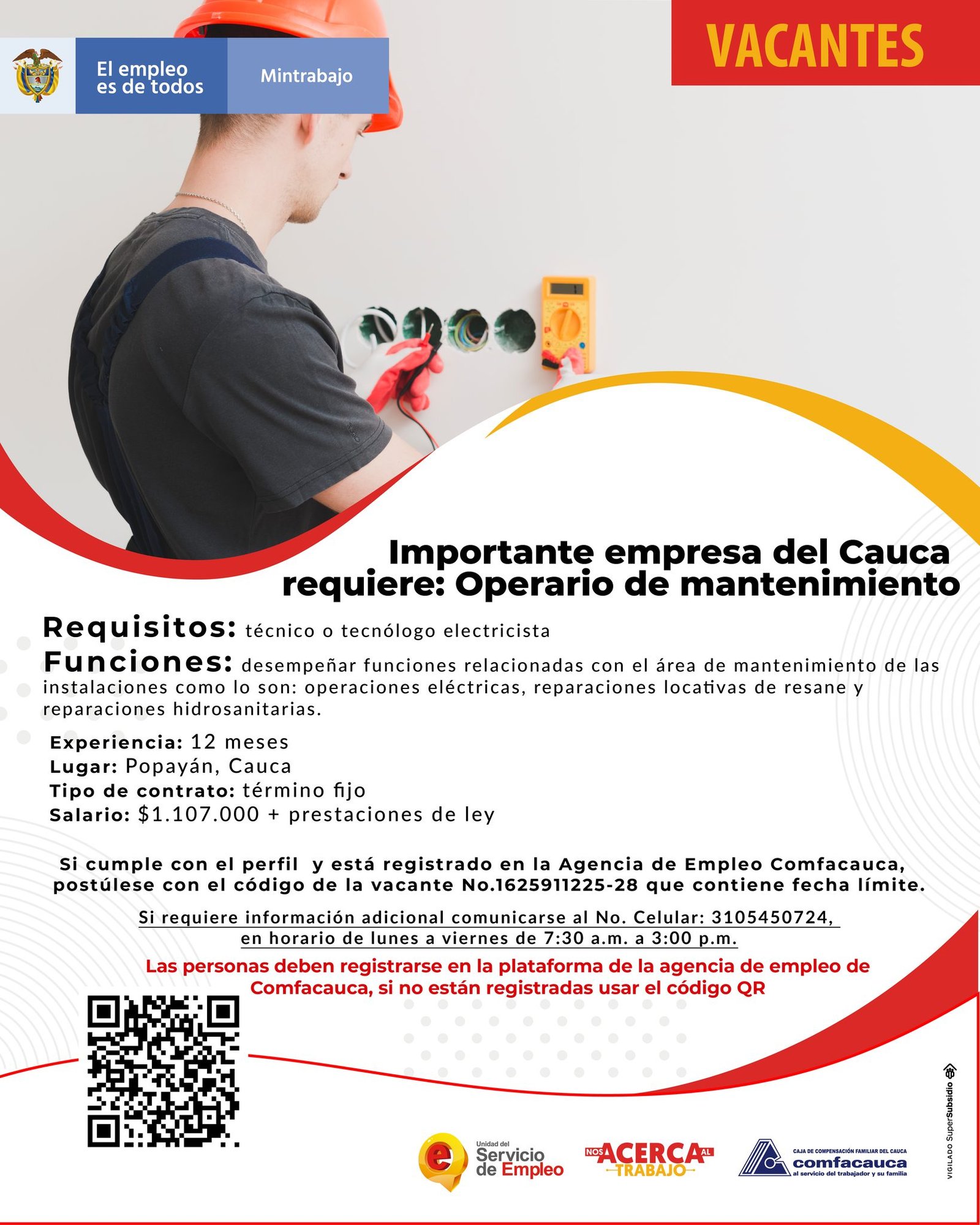 Vacantes Bolsa de Empleo - Comfacauca5
