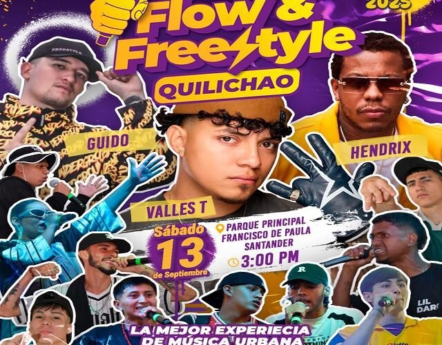 🎤🔥 ¡Batalla de Rimas! Llega el 2do Festival Flow & Freestyle Quilichao