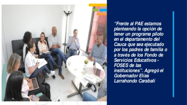 Viceministro de Educacion y Gobernador del Cauca lideraron importante mesa tecnica