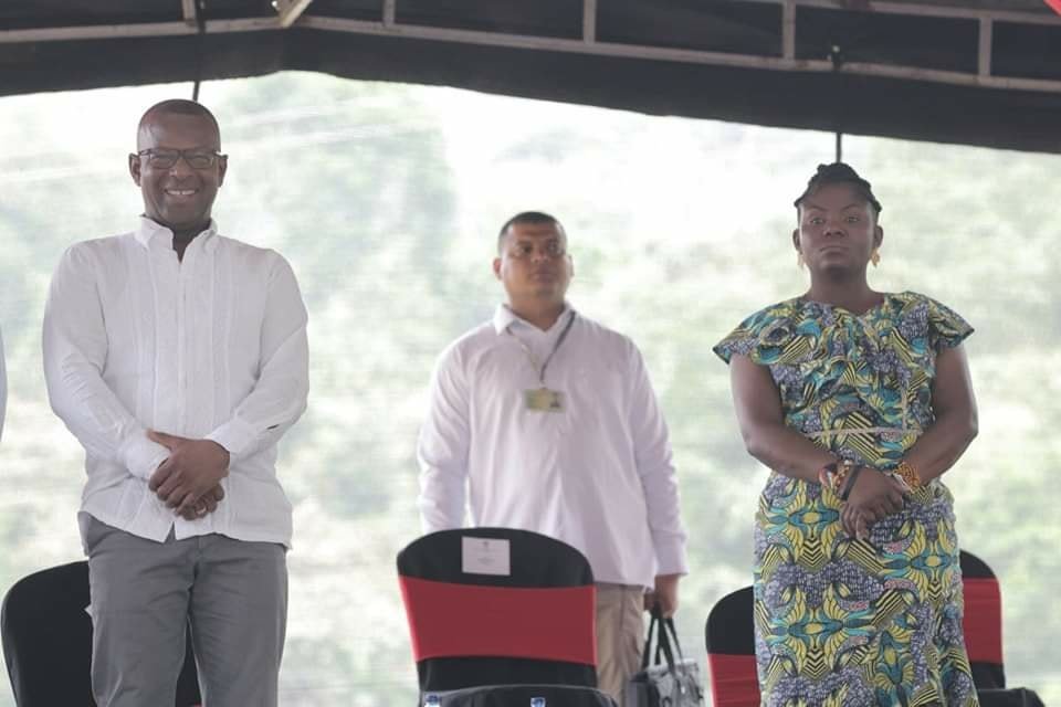 el acto de entrega de mandato popular a la Vicepresidenta de la República, Francia Márquez2