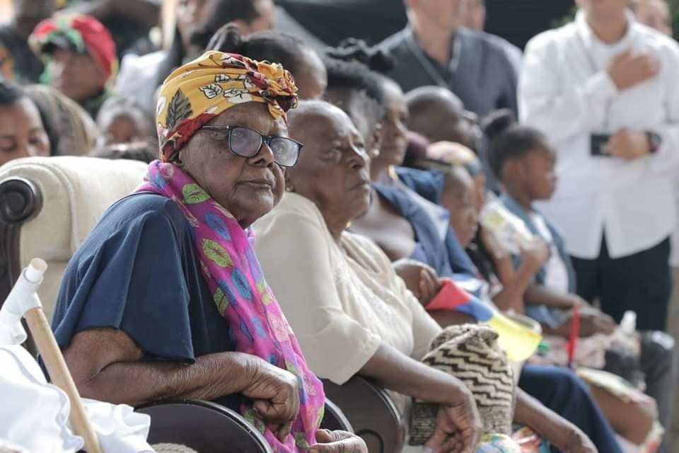 el acto de entrega de mandato popular a la Vicepresidenta de la República, Francia Márquez3