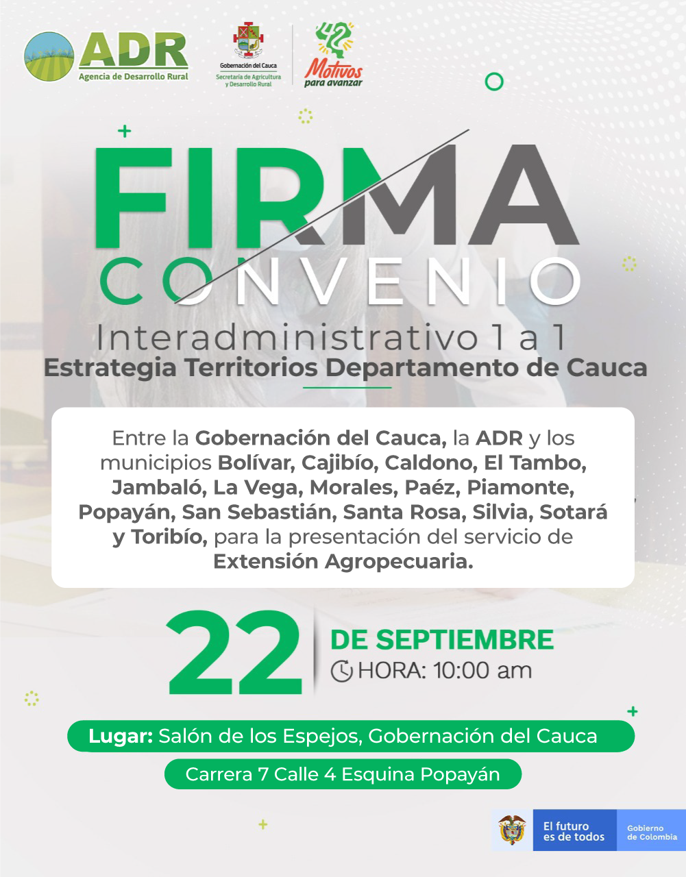 firma convenio