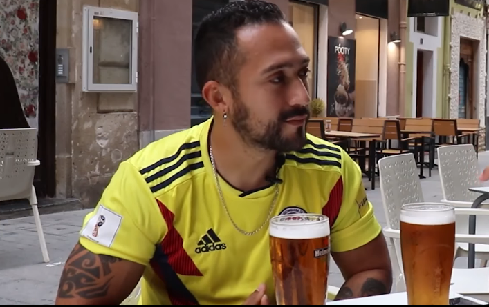 Franko, un quilichagueño que quiere salir adelante en España