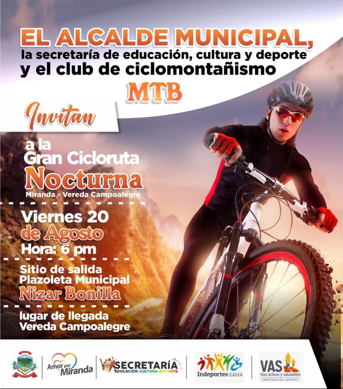 gran ciclo ruta nocturna