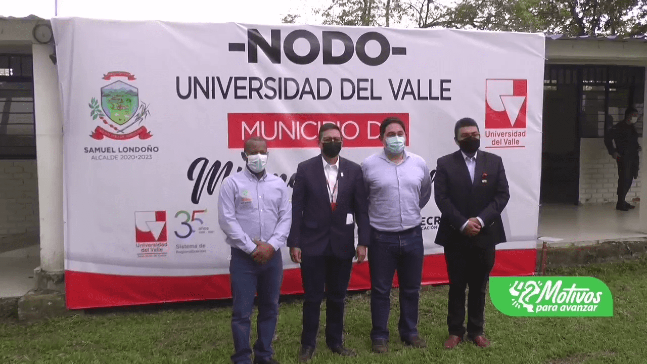 Llega a miranda cauca, nodo de la universidad del valle