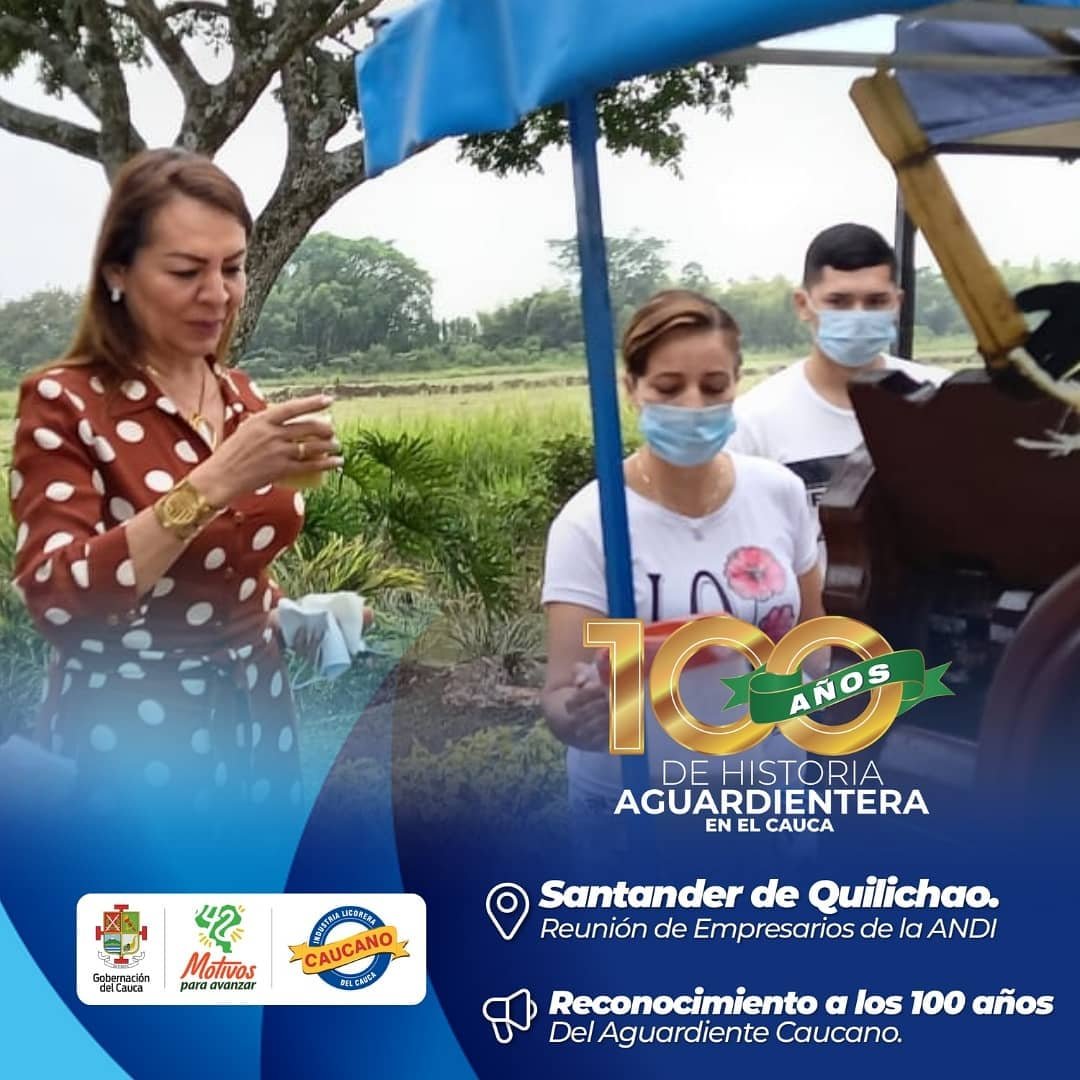 reunión de la junta directiva de la ANDI, en el municipio de Santander de Quilicha