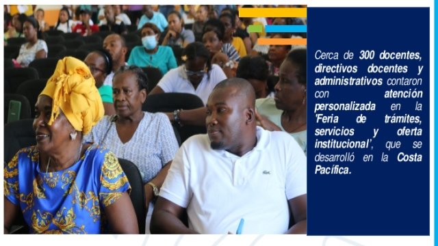 sLa planta docente y directivos docentes de Guapi y Timbiqui recibieron atencion tecnica y capacitaciones educativas