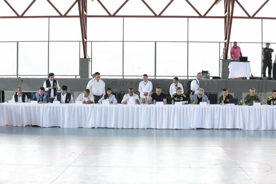 se realizo la primera sesion de seguimiento de la comision intersectorial para respuesta rapida a las alertas tempranas CIPRAT2