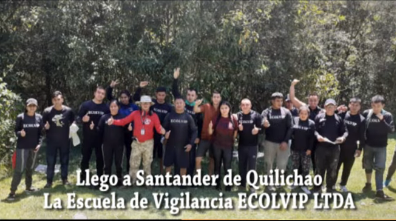 Escuela de vigilancia en Santander de Quilichao