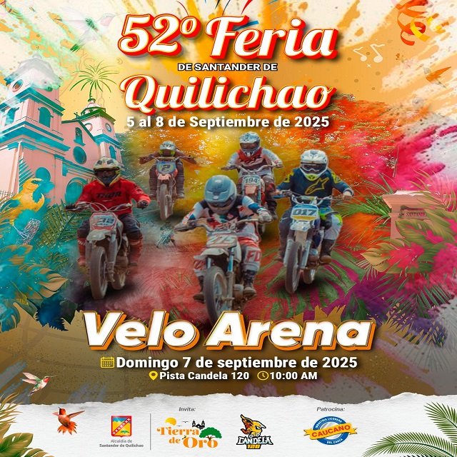 ¡Adrenalina sobre ruedas! La Feria de Quilichao presenta la emocionante competencia Velo Arena