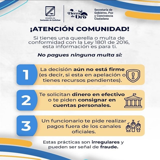 ¡Alerta Ciudadana! Aprende a pagar tus multas en Santander de Quilichao y evita fraudes