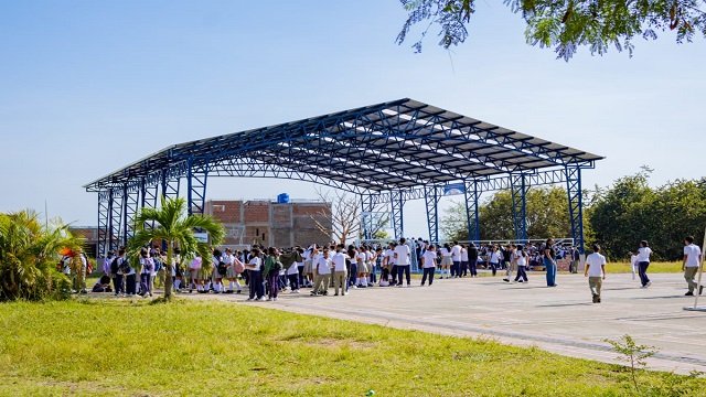 ¡Alianza que transforma! Más de 5.000 estudiantes de Quilichao estrenan dos nuevas cubiertas deportivas