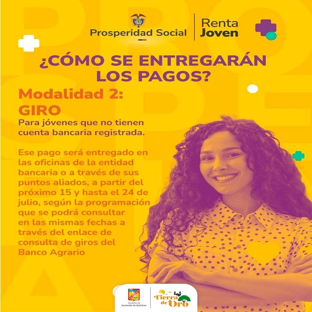 ¡Atención jóvenes! Inicia el segundo ciclo de pagos del programa Renta Joven en Quilichao