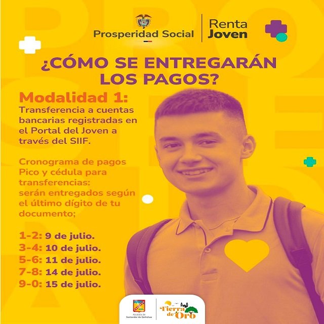 ¡Atención jóvenes! Inicia el segundo ciclo de pagos del programa Renta Joven en Quilichao