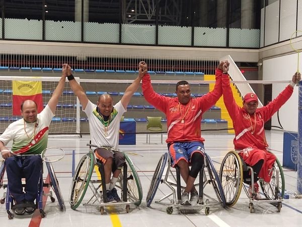 ¡El deporte caucano avanza, Gregorio Ángulo logró medalla de oro en Parabadminton!