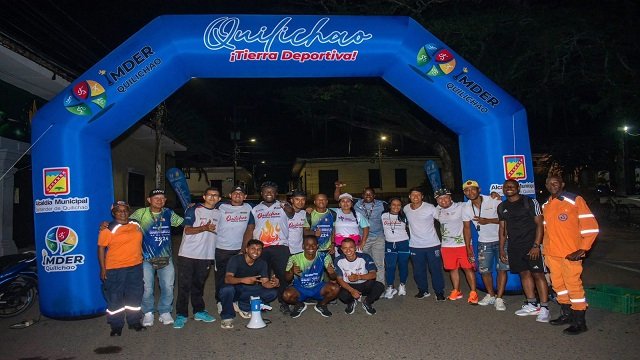 ¡Éxito total! Más de 300 personas participaron en la Ciclorruta Nocturna por los 270 años de Quilichao