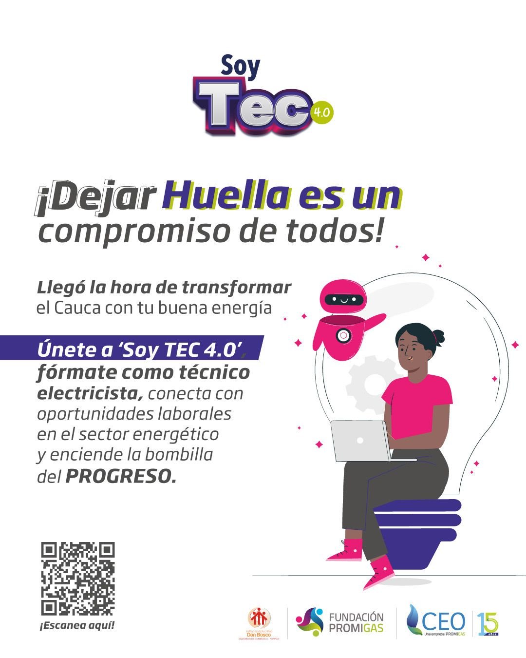 ¡Formación gratuita para jóvenes que quieren un futuro con energía! - CEO