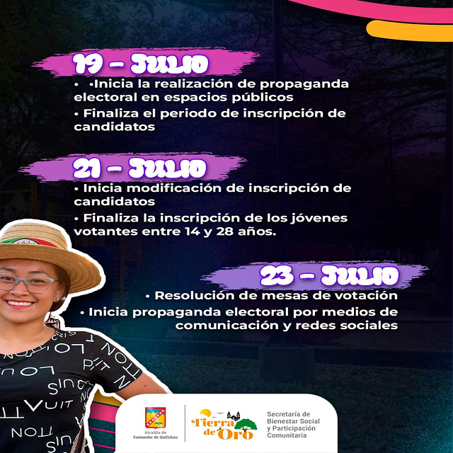 ¡Haz que tu voz se escuche en el Consejo Municipal de Juventud! #QuilichaoLateJoven