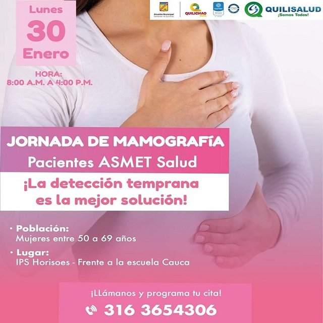 ¡La detección temprana es la mejor solución!