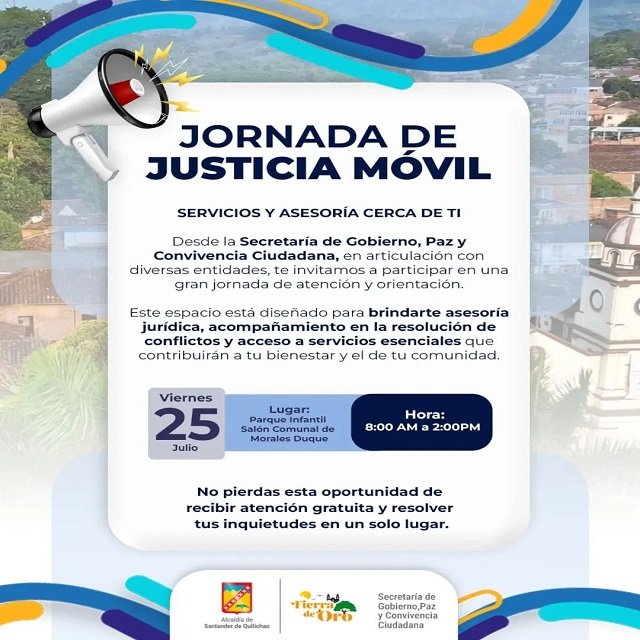 ¡La justicia en tu barrio! Jornada de Justicia Móvil llega al Parque Infantil de Morales Duque en Quilichao