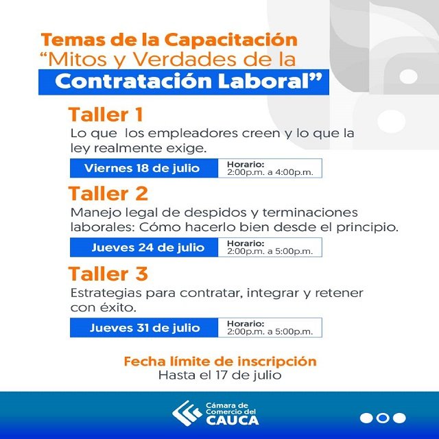 ¡Norte del Cauca! Empleadores aclara tus dudas laborales y evita sanciones costosas